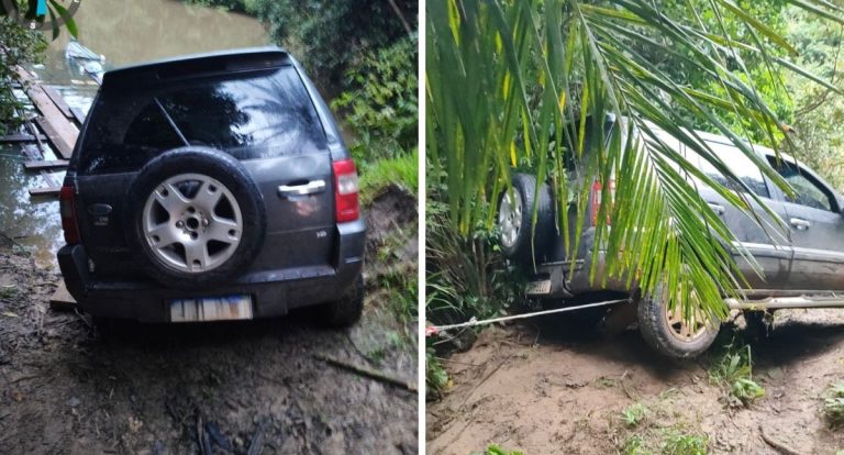 Polícia prende suspeitos e recupera veículo em operação na fronteira