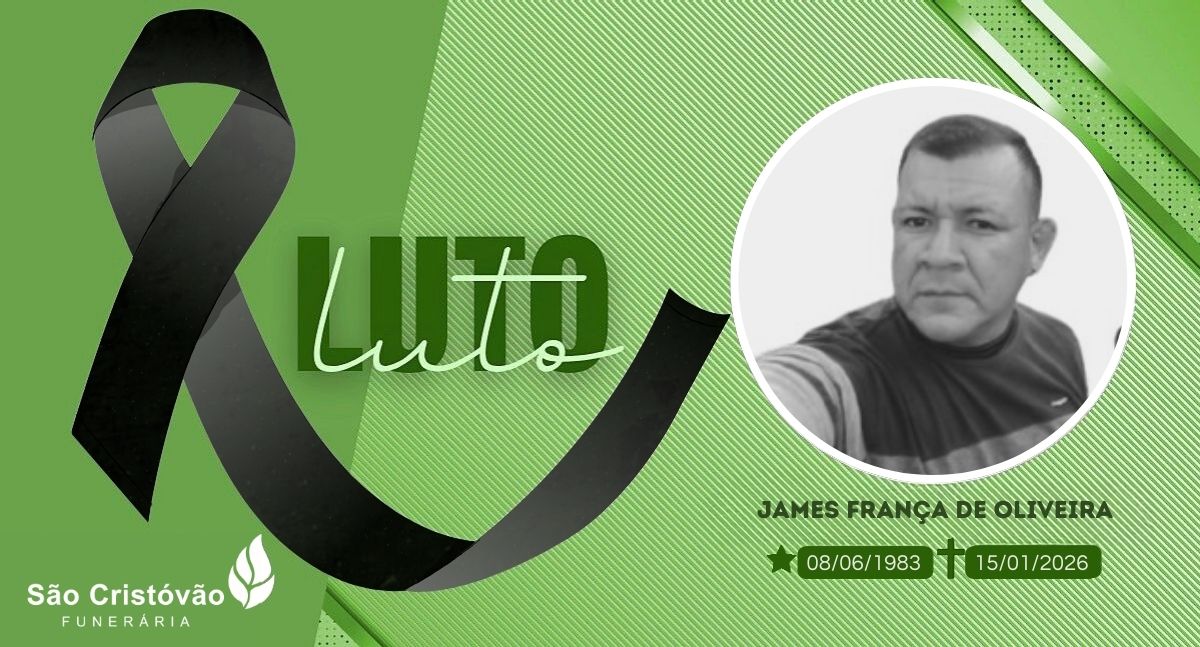 Nota de pesar: James França de Oliveira
