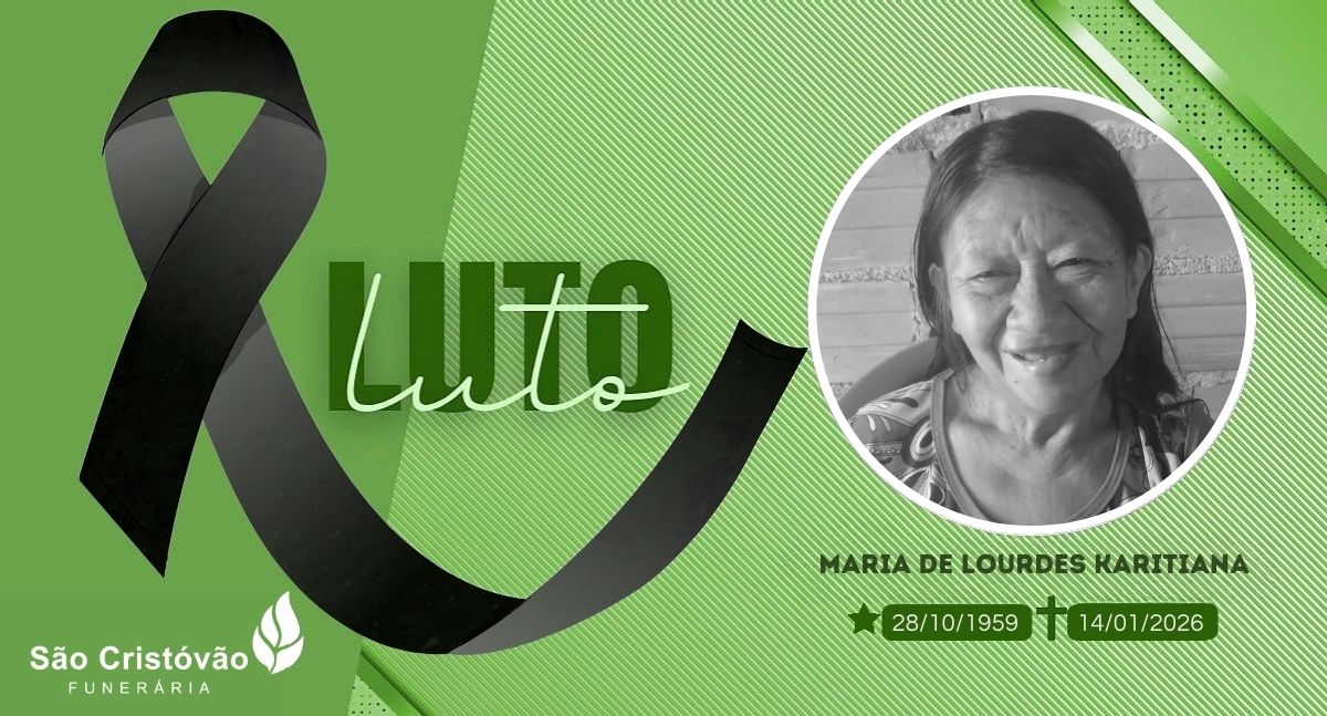 Nota de pesar: Maria de Lourdes Karitiana