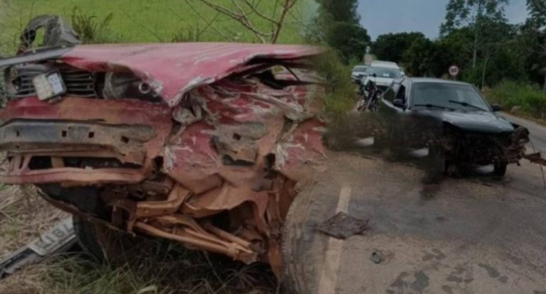 Acidente frontal entre dois veículos deixa um morto na RO-383