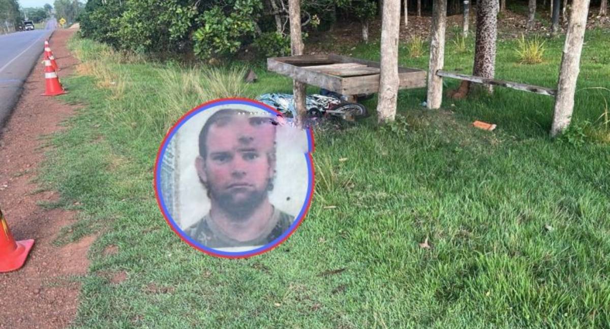 Acidente na RO 010 mata motociclista em Rolim de Moura