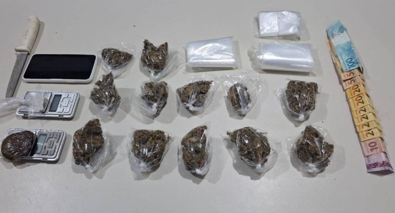 Adolescente é apreendido por tráfico no bairro Teixeirão