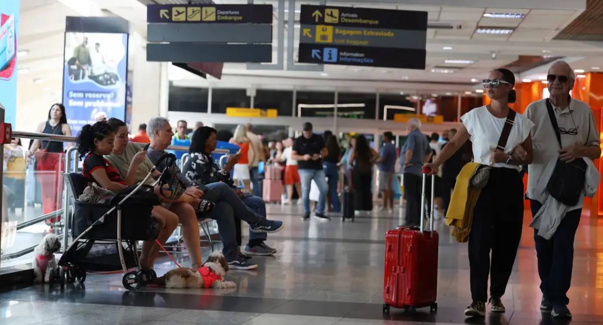Aeroportos brasileiros registram alta de 9,4% no total de passageiros