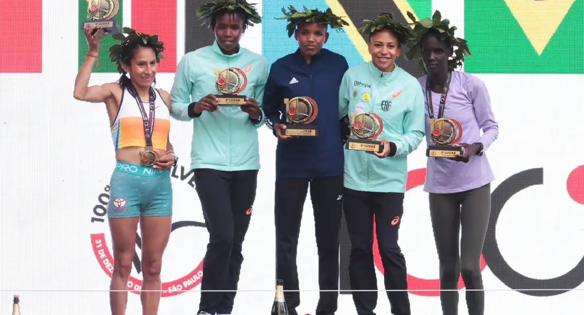 Ainda quero ser campeã da São Silvestre, diz Núbia de Oliveira.