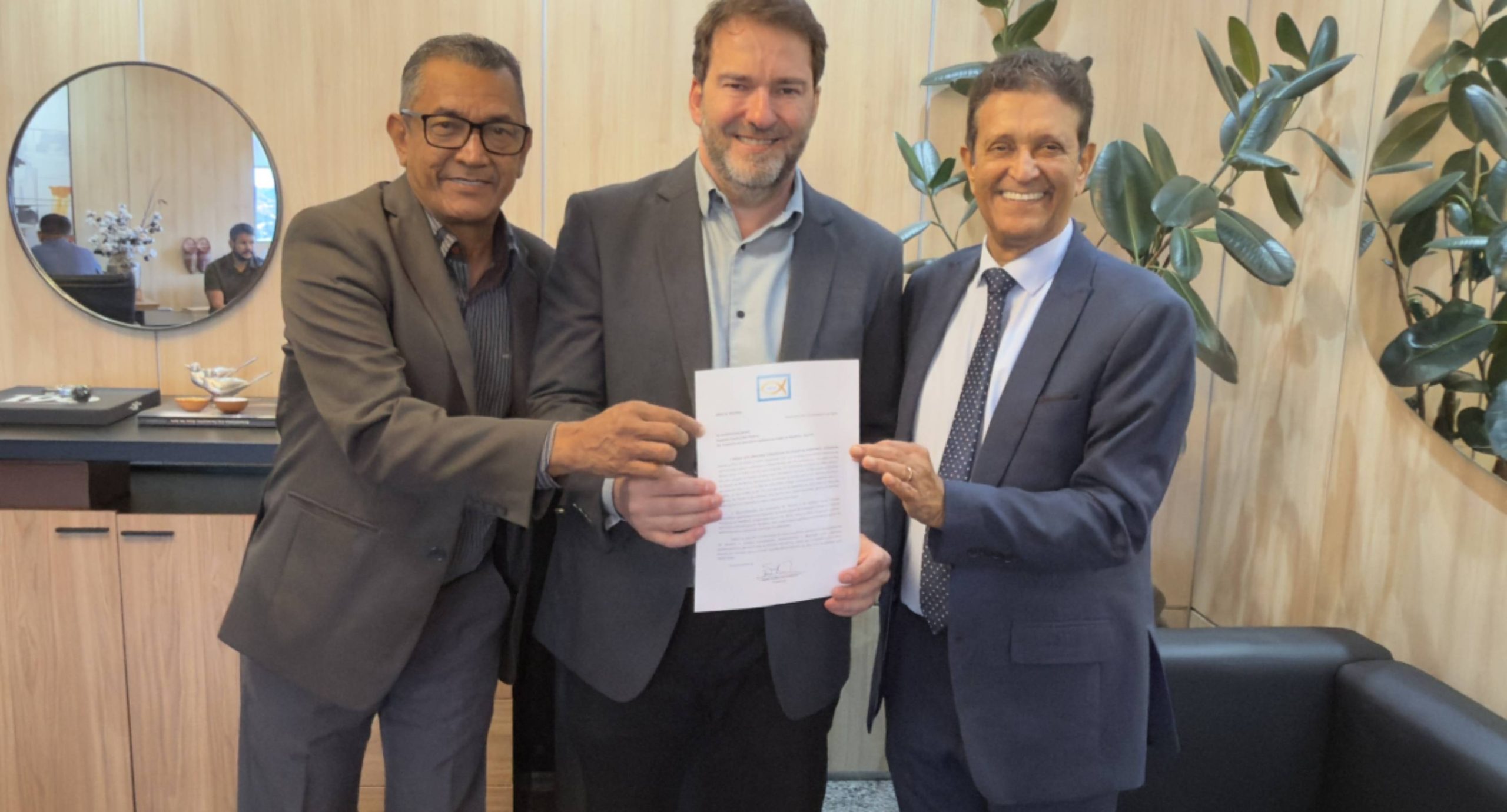 Alex Redano recebe liderança da Omeron na Presidência da Assembleia Legislativa