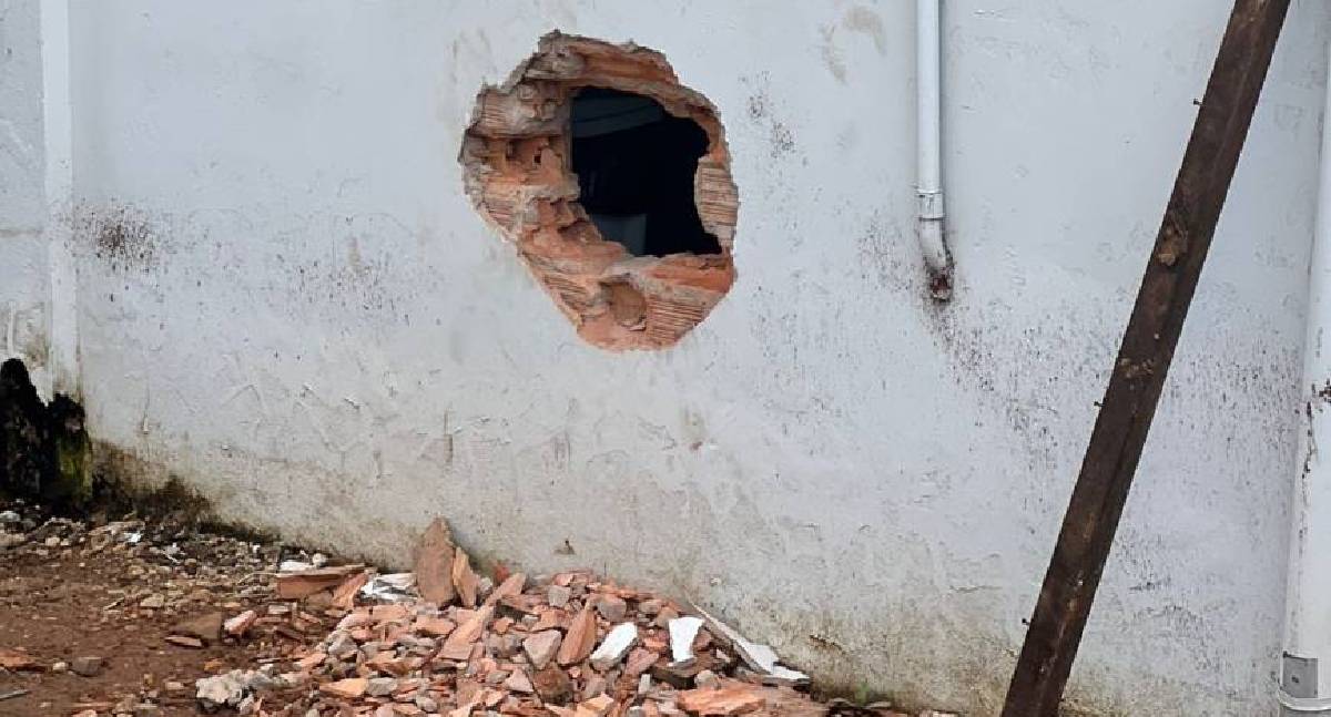 Ataques em sequência a lotérica e banco em Chupinguaia causam mais de R$ 100 mil em prejuízos