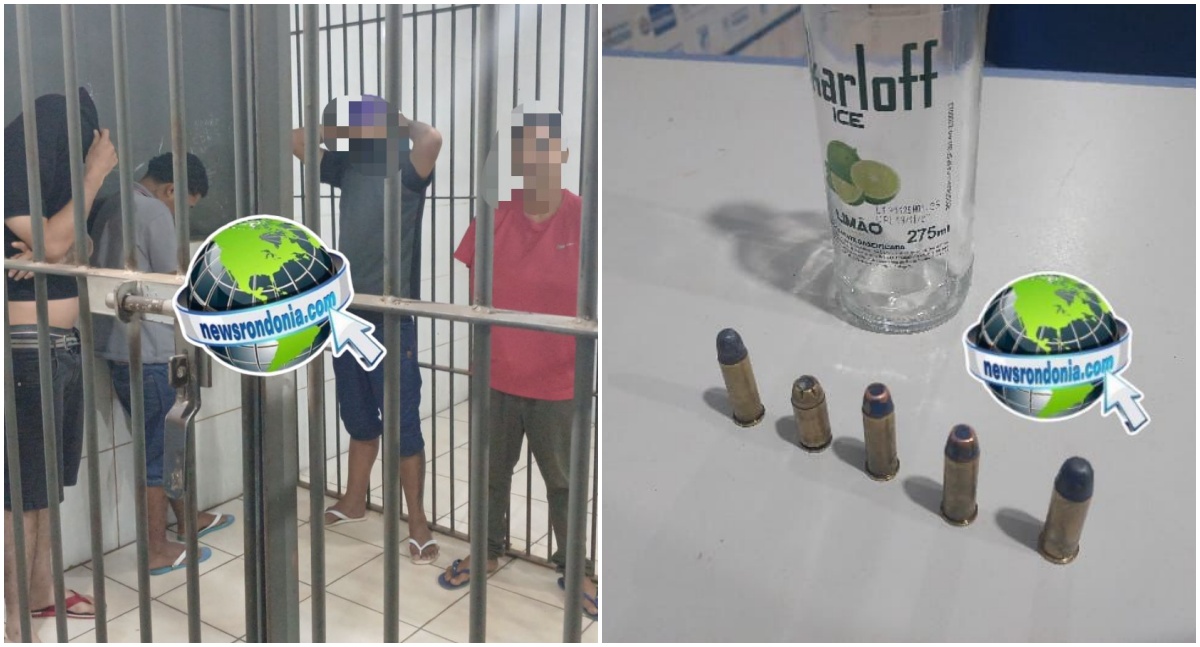 Bando é preso com munições em restaurante na zona sul