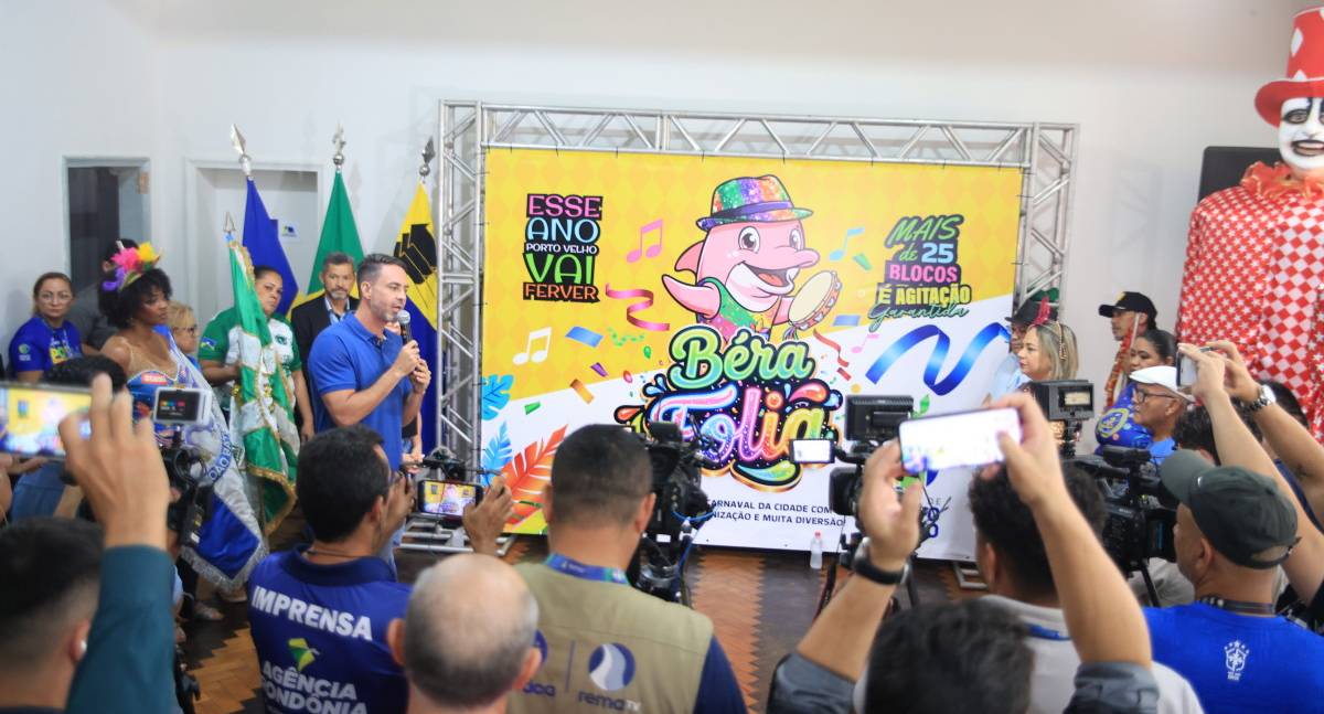 Carnaval 2026 de Porto Velho tem programação oficial e identidade visual apresentadas