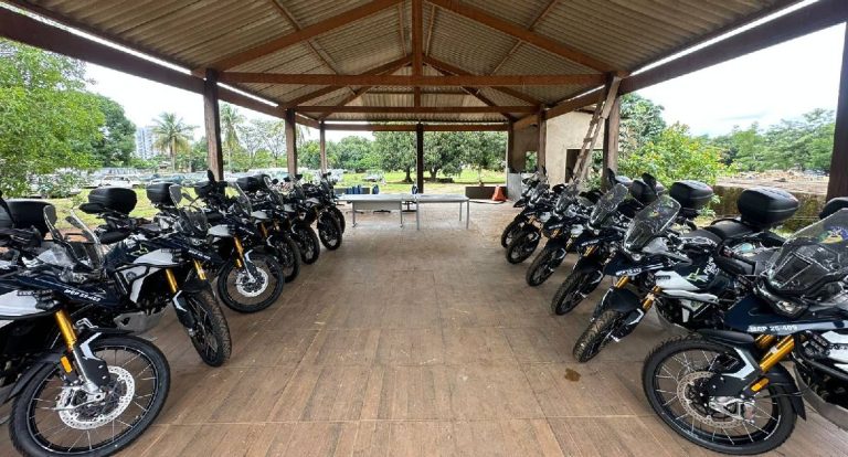 Chrisóstomo destina 15 motos para reforçar PM em Porto Velho