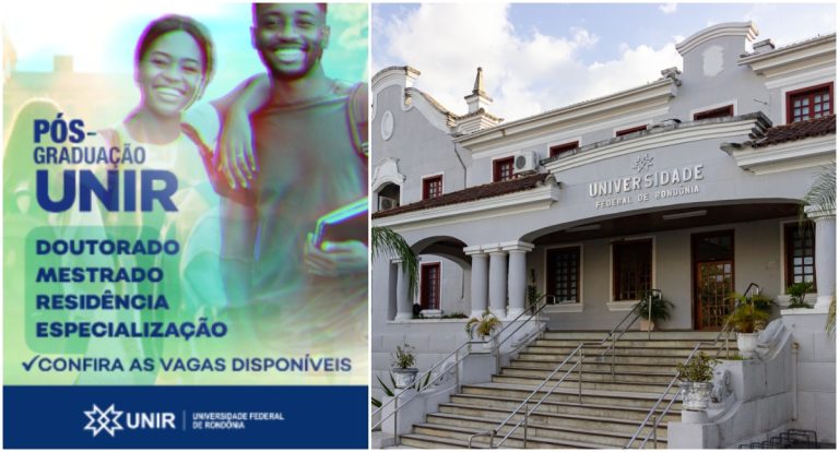 UNIR abre inscrições para cursos de pós-graduação em 2026