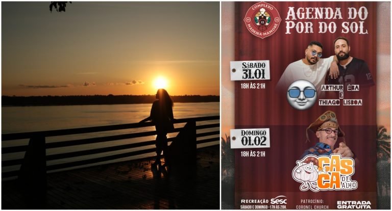 Pôr do Sol Musical anima o Complexo da Estrada de Ferro Madeira-Mamoré neste fim de semana