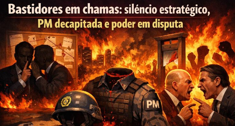 Coluna Espaço Aberto – Bastidores em chamas: silêncio estratégico, PM decapitada e poder em disputa