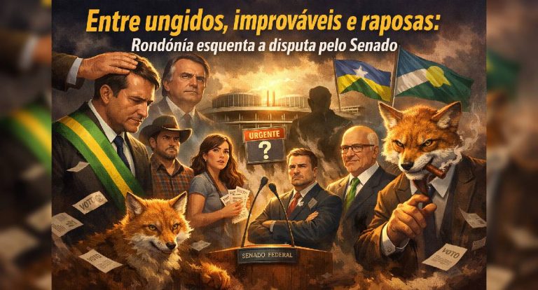Coluna Espaço Aberto – Entre ungidos, improváveis e raposas: Rondônia esquenta a disputa pelo Senado
