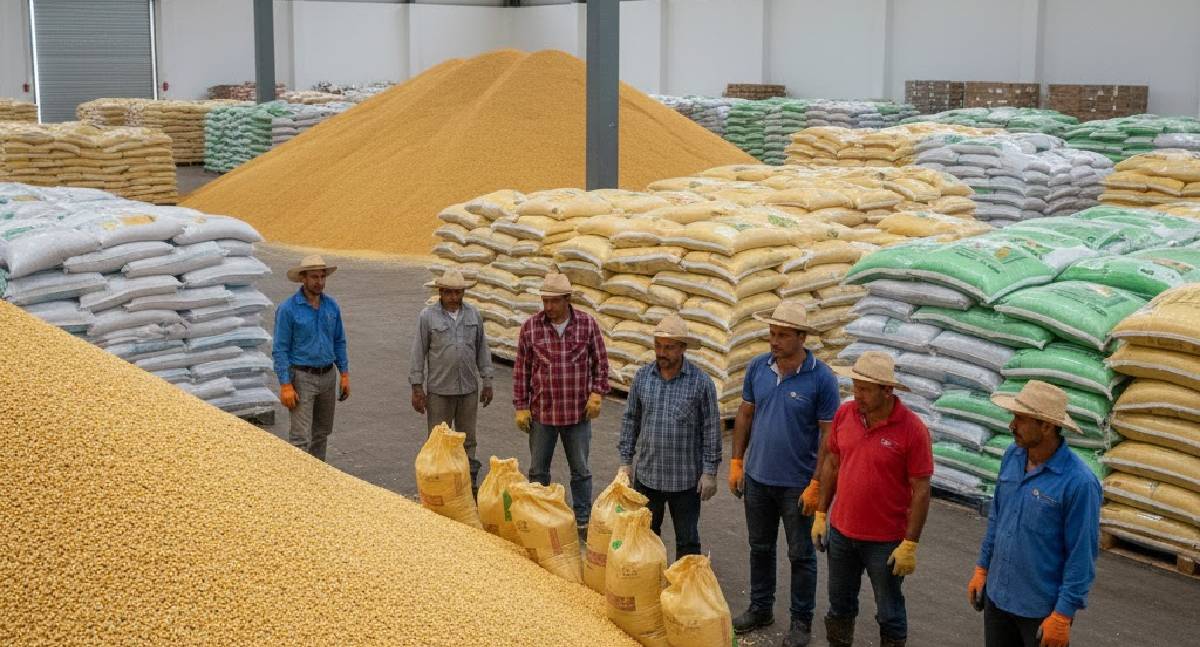 Conab compra 95 mil toneladas de milho: abastecimento do ProVB garantido