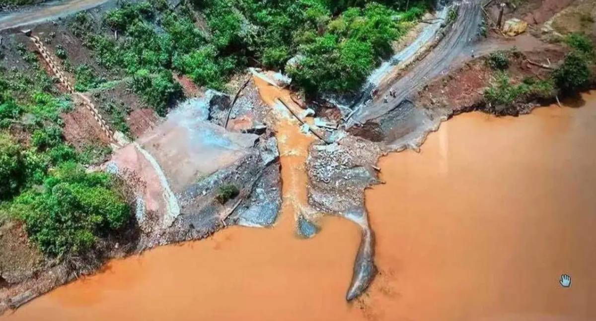 Congonhas confirma terceiro vazamento em mina nesta semana