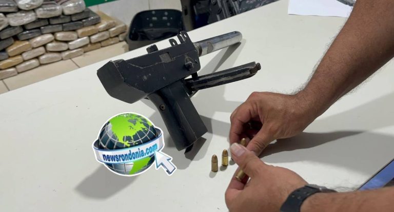 Criminoso é flagrado com submetralhadora durante cortejo de faccionado morto