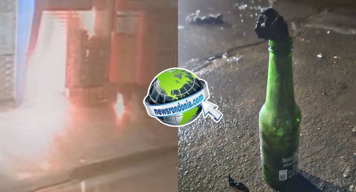 Criminosos atacam operadora de internet com coquetel molotov na zona Leste