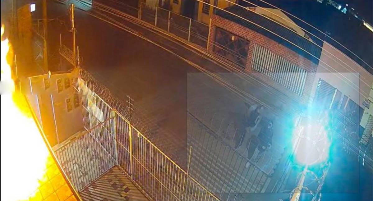 Criminosos atacam prédio da Brasil Digital com coquetel molotov em RO