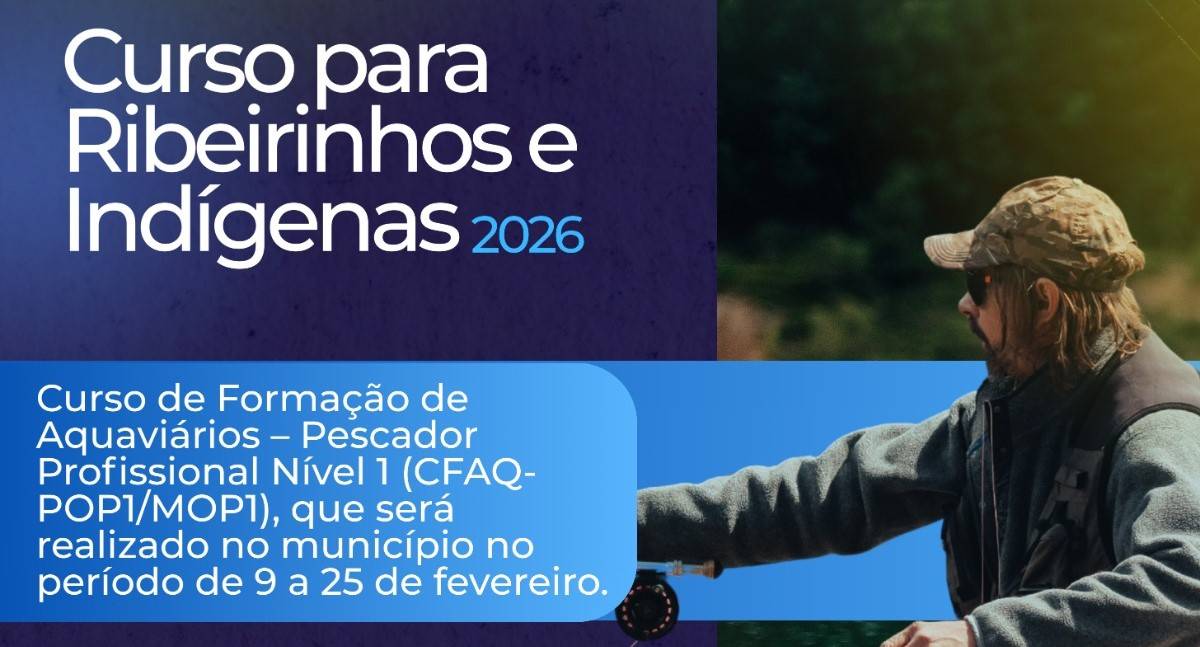 Curso gratuito fortalece autonomia de ribeirinhos em Ji-Paraná