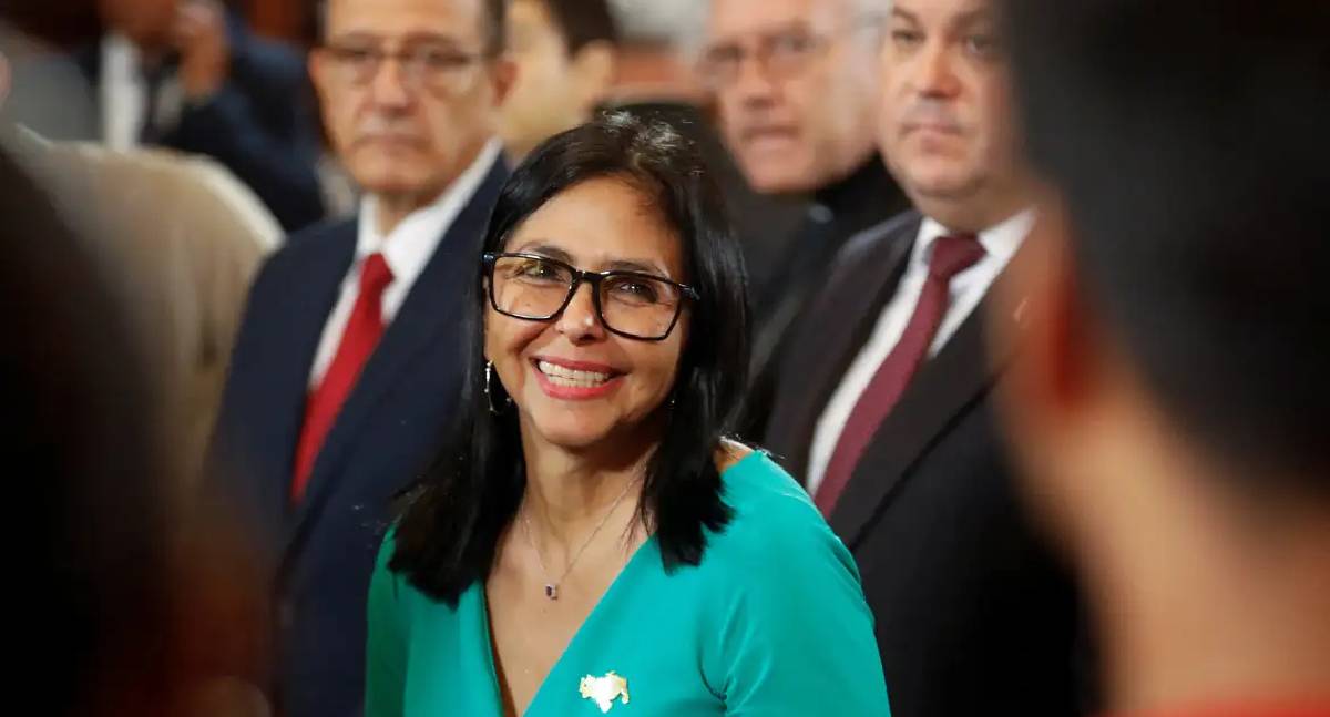 Delcy agradece a Lula e ao povo brasileiro por apoio e solidariedade