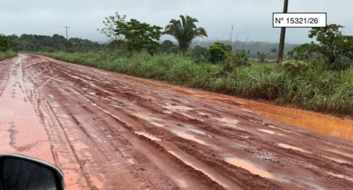 Deputada Dra. Taissa pede recuperação urgente da RO-370 em Guajará-Mirim