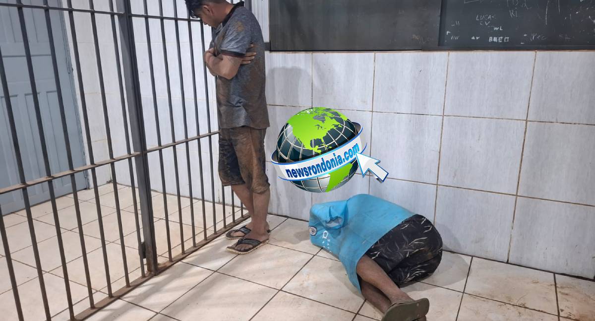 Dois suspeitos são presos com martelete industrial furtado no Cai N’água