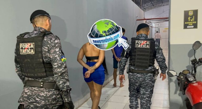 Equipe do sargento Machado fecha biqueira e prende casal na zona leste