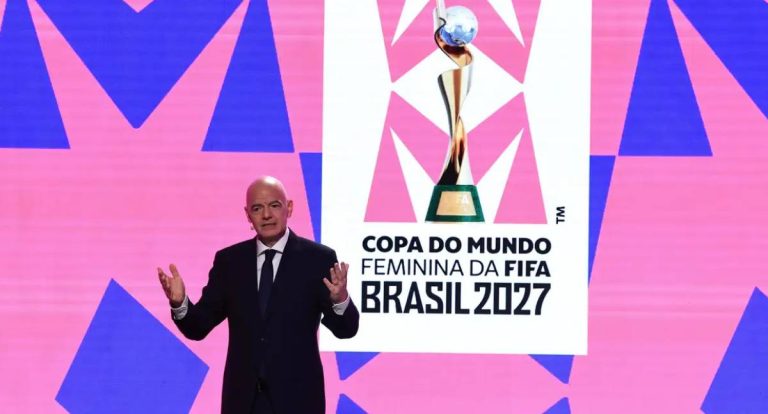 Fifa apresenta marca oficial da Copa do Mundo Feminina 2027