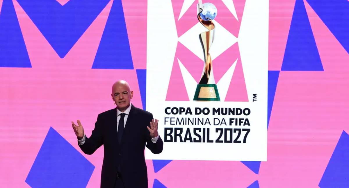Fifa apresenta marca oficial da Copa do Mundo Feminina 2027