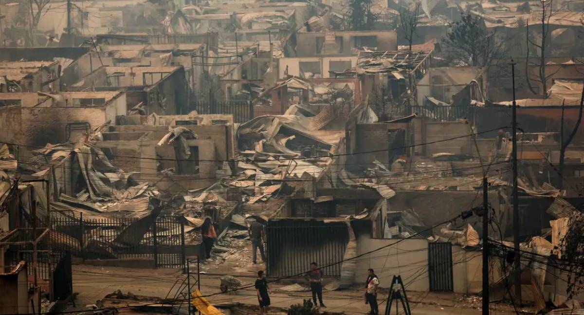 Governo chileno decreta estado de catástrofe após incêndios fatais