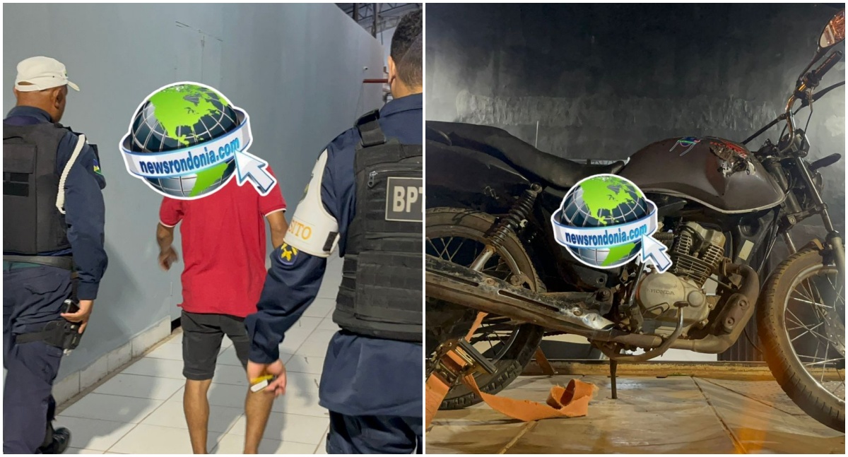 Homem é preso com moto adulterada após acidente em Porto Velho