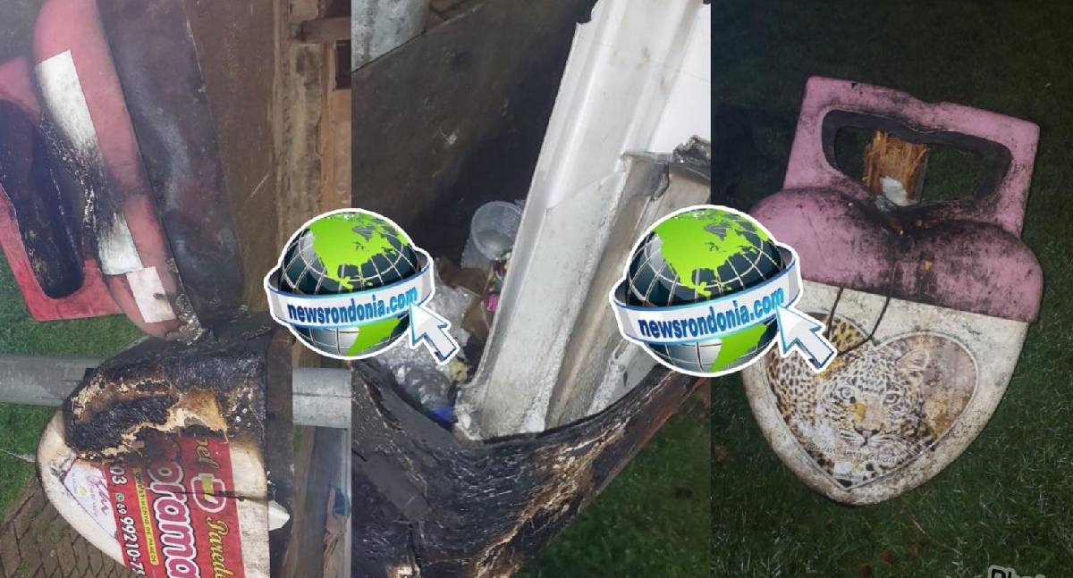 Homem é preso por incendiar lixeiras: dano no Espaço Alternativo