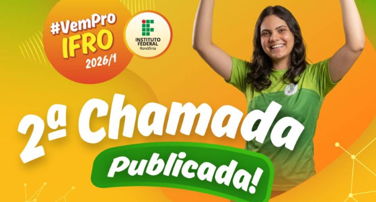 IFRO publica segunda chamada do PSU 2026/1 e convoca aprovados para matrícula