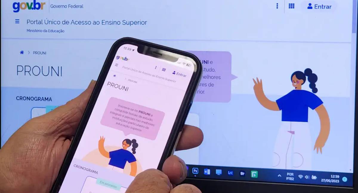 Inscrições para o ProUni começam na próxima segunda-feira