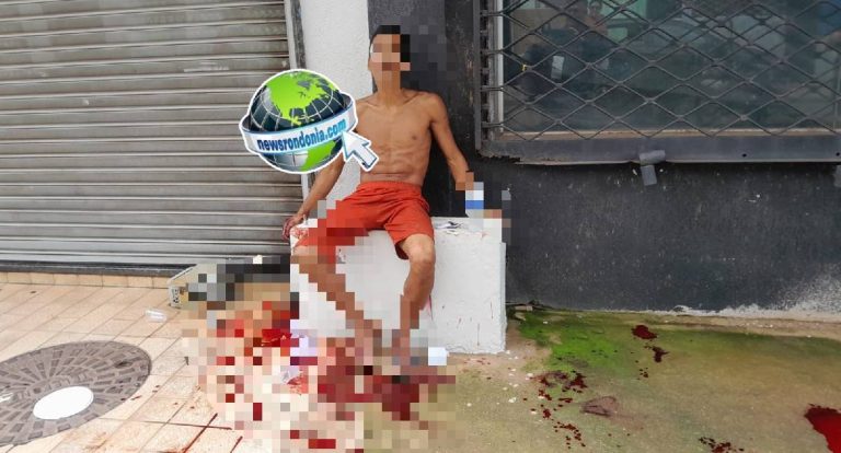 Jovem é baleado e pede ajuda no centro de Porto Velho