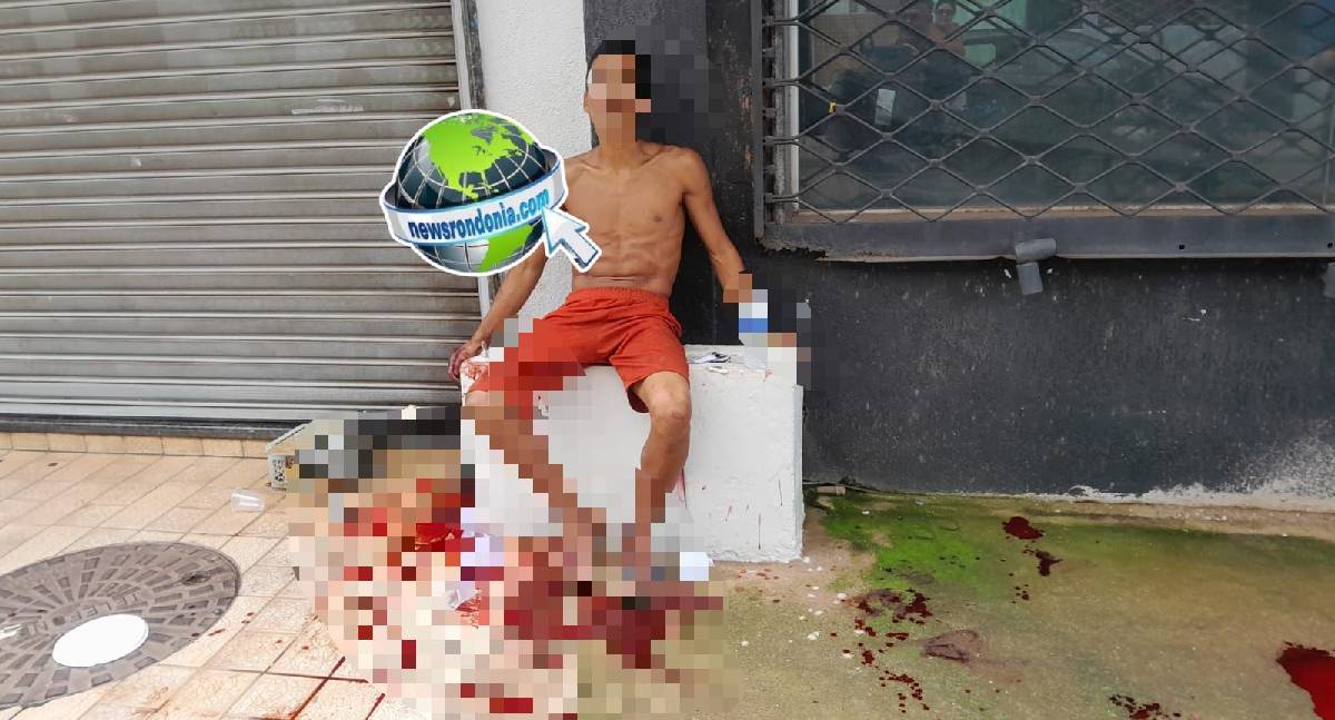 Jovem é baleado e pede ajuda no centro de Porto Velho