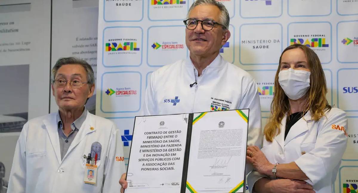 Ministério da Saúde renova contrato bilionário com Rede Sarah