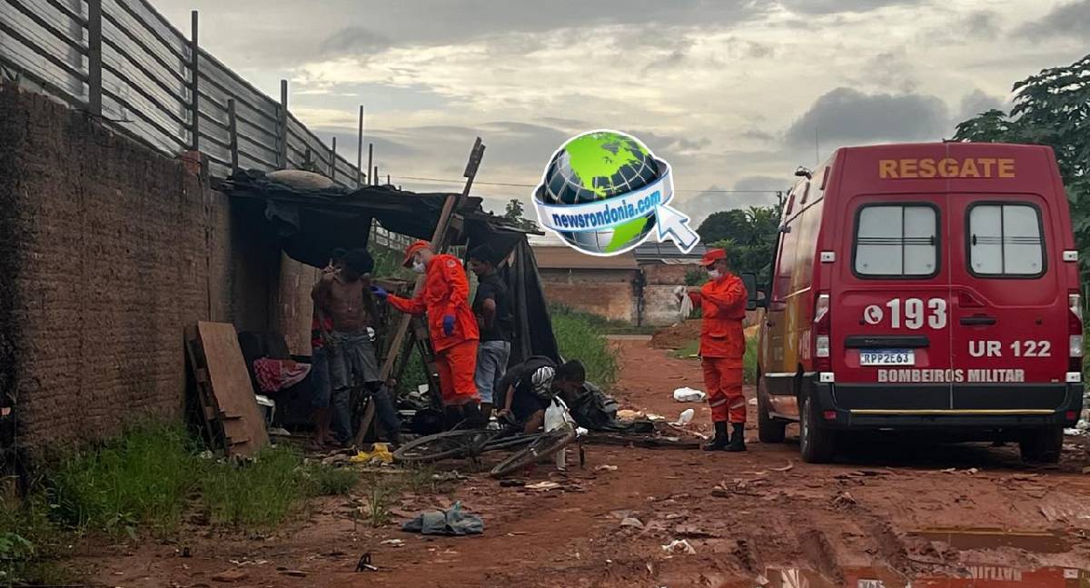 Morador de rua sofre tentativa de homicídio na zona leste: PM investiga caso em Porto Velho
