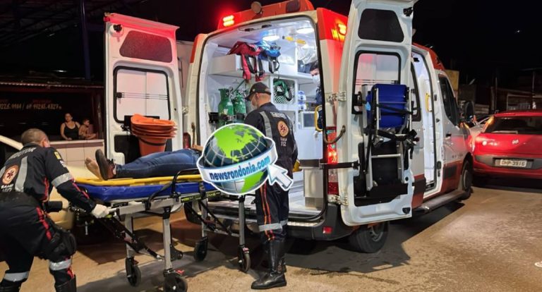 Motociclista sofre queda e fica desacordada na zona sul