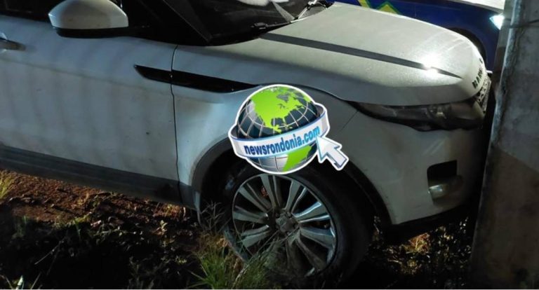 Motorista embriagado é preso após colidir Range Rover contra poste na zona sul