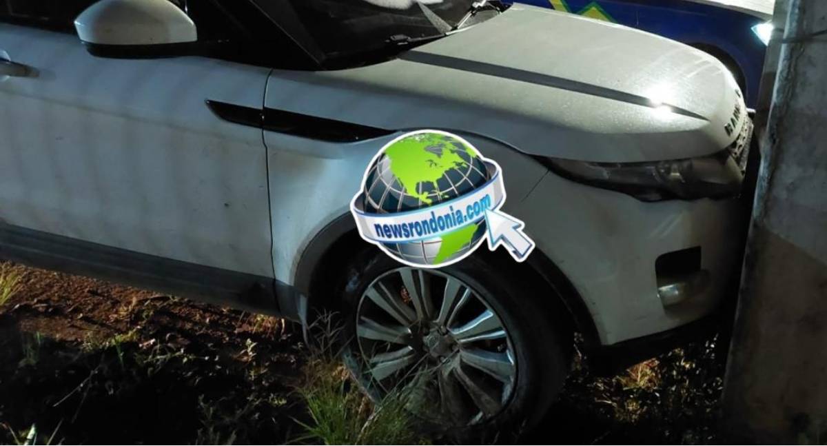 Motorista embriagado é preso após colidir Range Rover contra poste na zona sul
