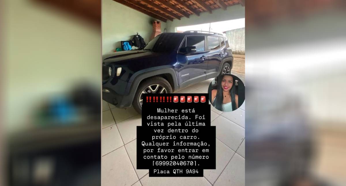 Mulher de 39 anos está desaparecida após deixar área do Hospital João Paulo II, em Porto Velho