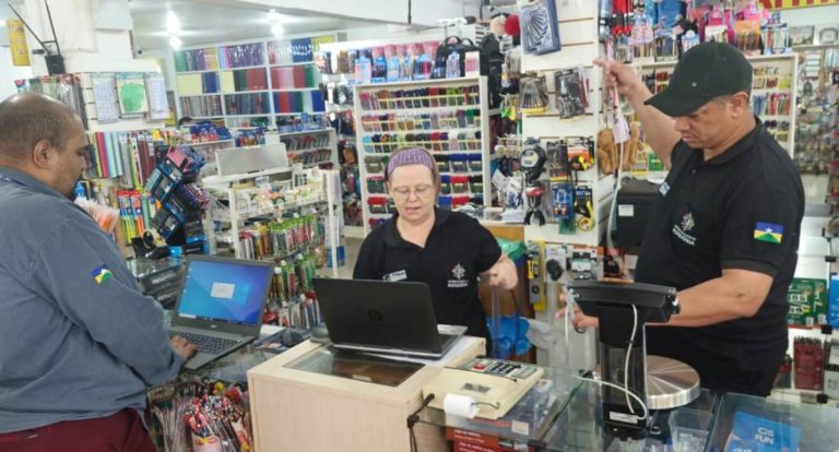 Operação Aulas Seguras 2026 fiscaliza materiais escolares em todo o estado de Rondônia