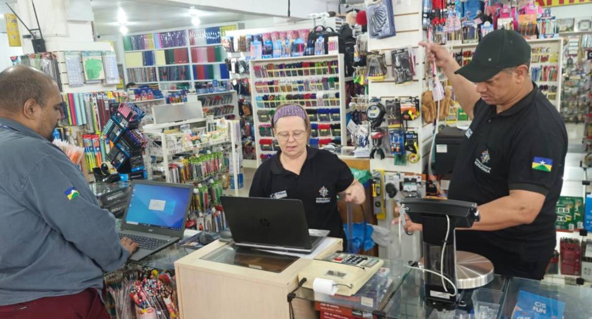 Operação Aulas Seguras 2026 fiscaliza materiais escolares em todo o estado de Rondônia