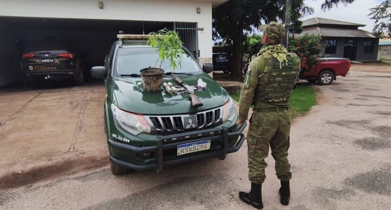 Operação Madeira-Mamoré apreende armas de guerra e entorpecentes em Guajará-Mirim