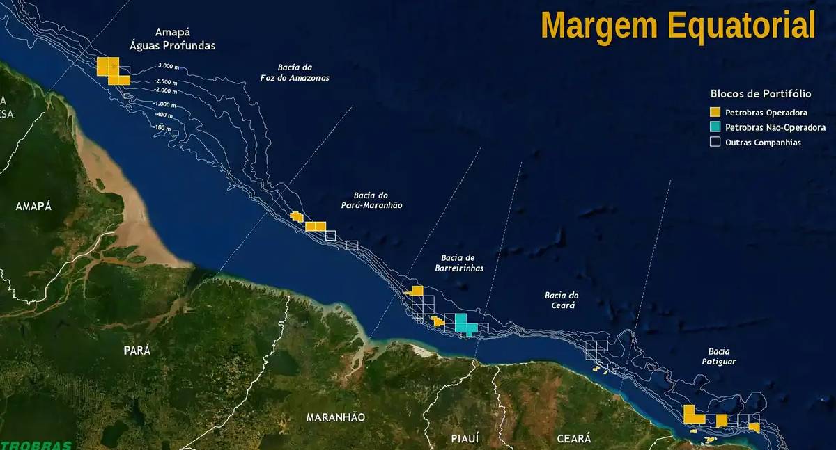 Organizações manifestam preocupação com vazamento de fluido na Foz do Amazonas