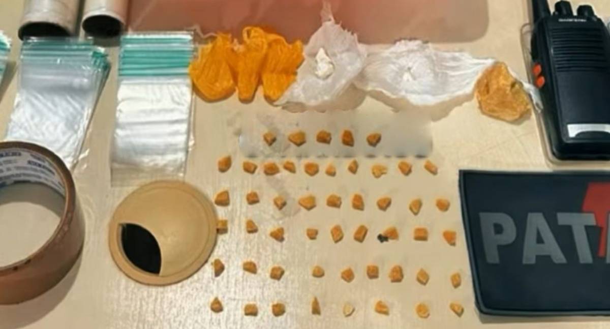 Patamo prende foragido e apreende drogas em residência no Novo Ji-Paraná