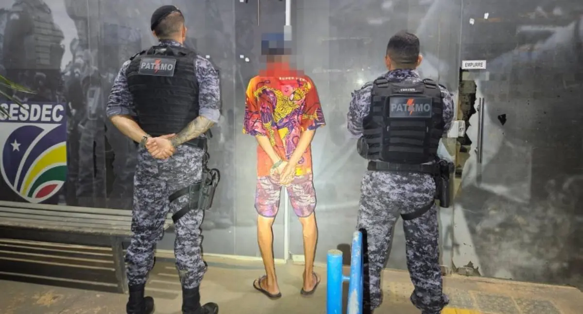 PATAMO prende homem e recupera objeto furtado antes de denúncia do dono