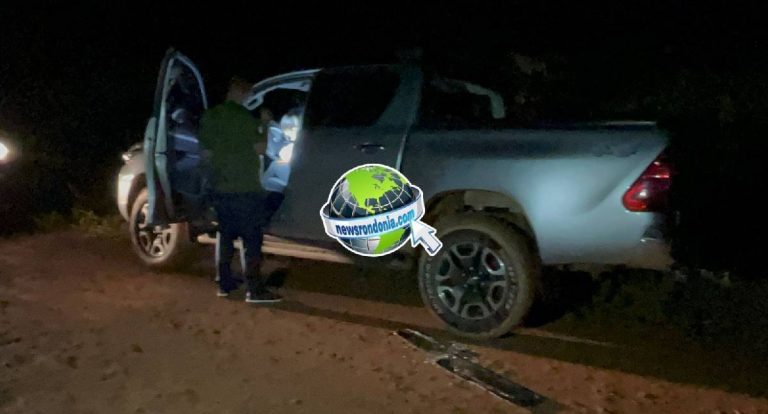 PM apreende Hilux após perseguição e tiroteio em Porto Velho