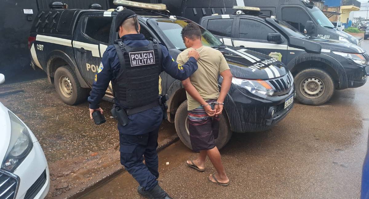 PM prende suspeito por receptação de motocicleta em Porto Velho